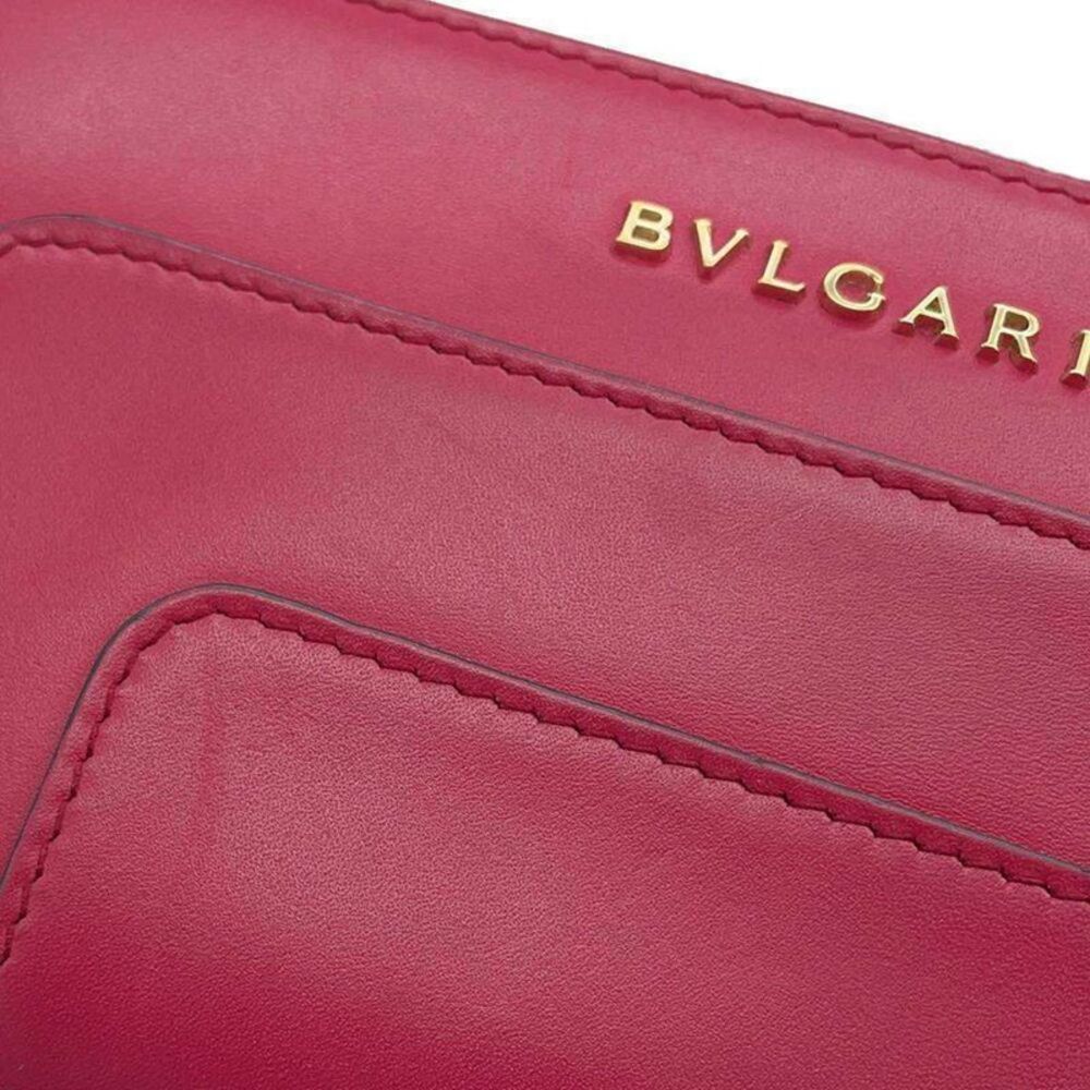 Bulgari Pink Leather Wallet  (Pre-Owned) - Picture 12 of 14
